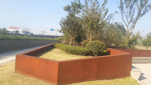 西秀耐候钢挡土墙
